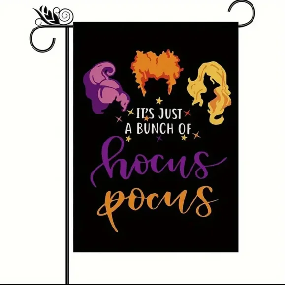 Hocus Pocus Garden Flag - Picture 3 of 3